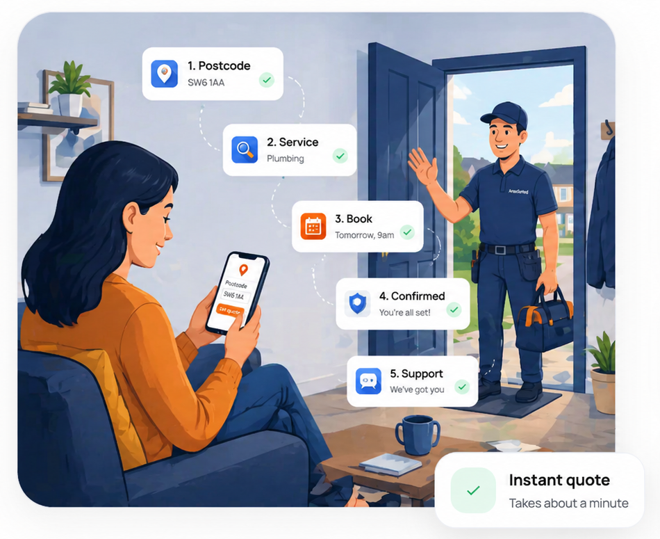 Book trusted home services
